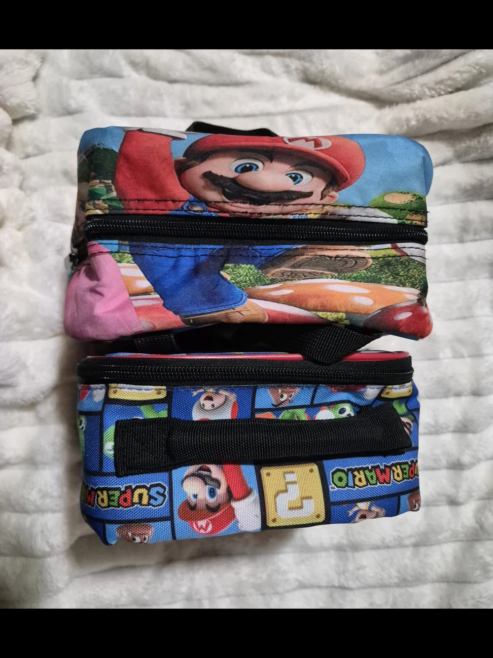 Super Mario Insulated Lunch Box Bundle (2)